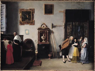 A Mass in Spain to celebrate the birth of a baby